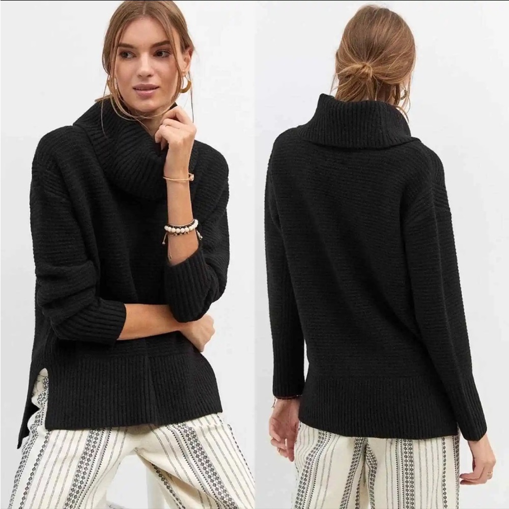 anthropologie maeve cowl neck sweater